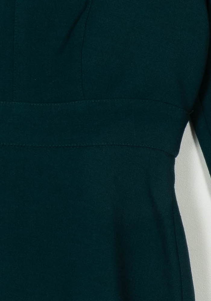 Robe Évasée Verte - Taille XS/34 de la marque ba&amp;sh | PARAD120622 - Vendu par Paradigme - Image 3