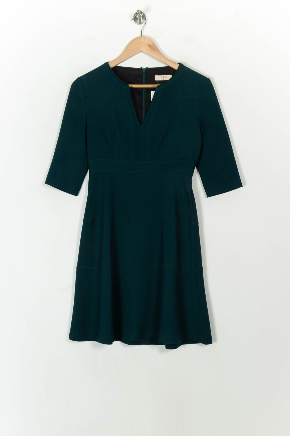 Robe Évasée Verte - Taille XS/34 de la marque ba&sh | PARAD120622 - Vendu par Paradigme - Image 2