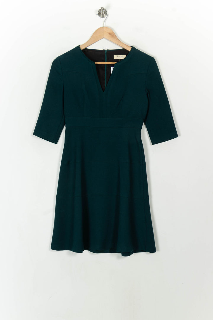 Robe Évasée Verte - Taille XS/34 de la marque ba&amp;sh | PARAD120622 - Vendu par Paradigme - Image 2