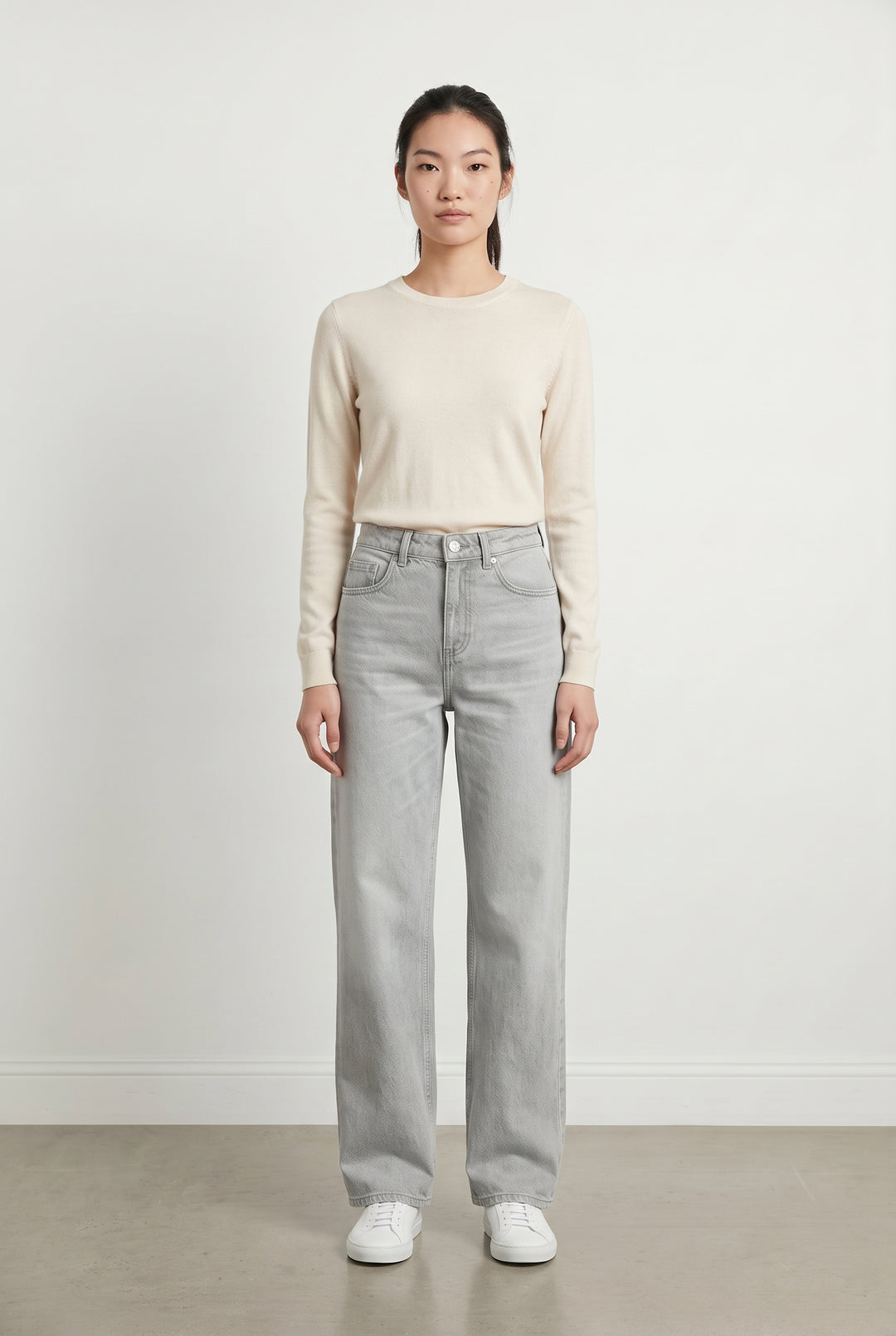 Jean Gris - Taille XS/34 de la marque The Kooples | PARAD120623 - Vendu par Paradigme - Image 1