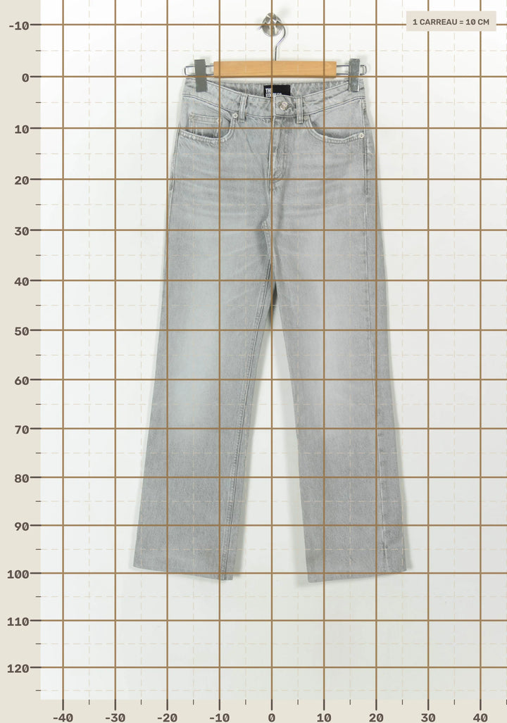 Jean Gris - Taille XS/34 de la marque The Kooples | PARAD120623 - Vendu par Paradigme - Image 4