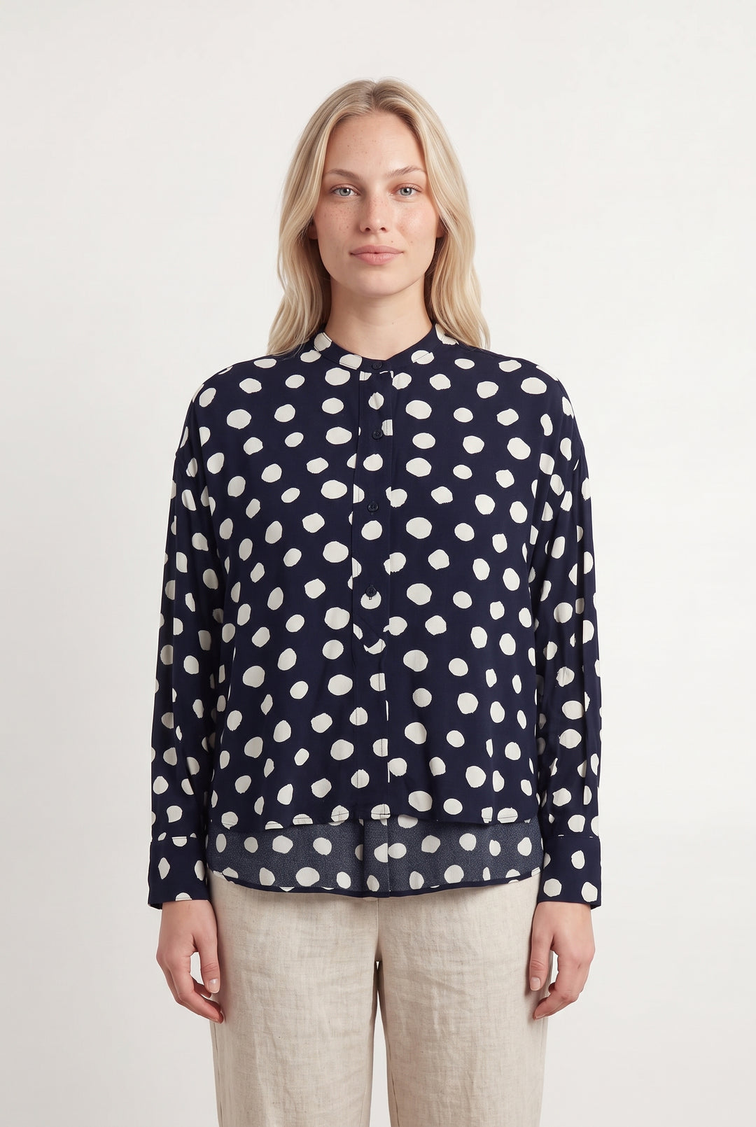 Chemise Bleu et Blanche - Taille L/40 de la marque Comptoir des Cotonniers | PARAD120624 - Vendu par Paradigme - Image 1