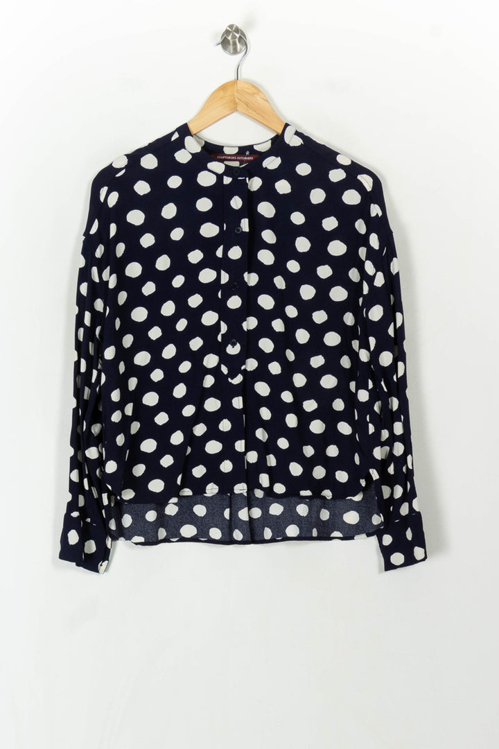 Chemise Bleu et Blanche - Taille L/40 de la marque Comptoir des Cotonniers | PARAD120624 - Vendu par Paradigme - Image 2