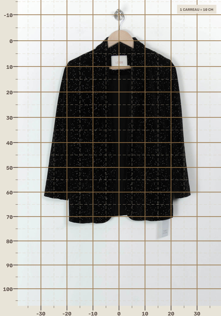 Blazer Noir et Blanc - Taille XS/34 de la marque I.Code | PARAD120625 - Vendu par Paradigme - Image 4