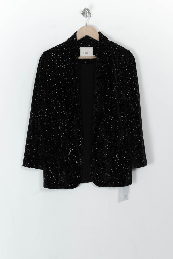 Blazer Noir et Blanc - Taille XS/34 de la marque I.Code | PARAD120625 - Vendu par Paradigme - Image 2