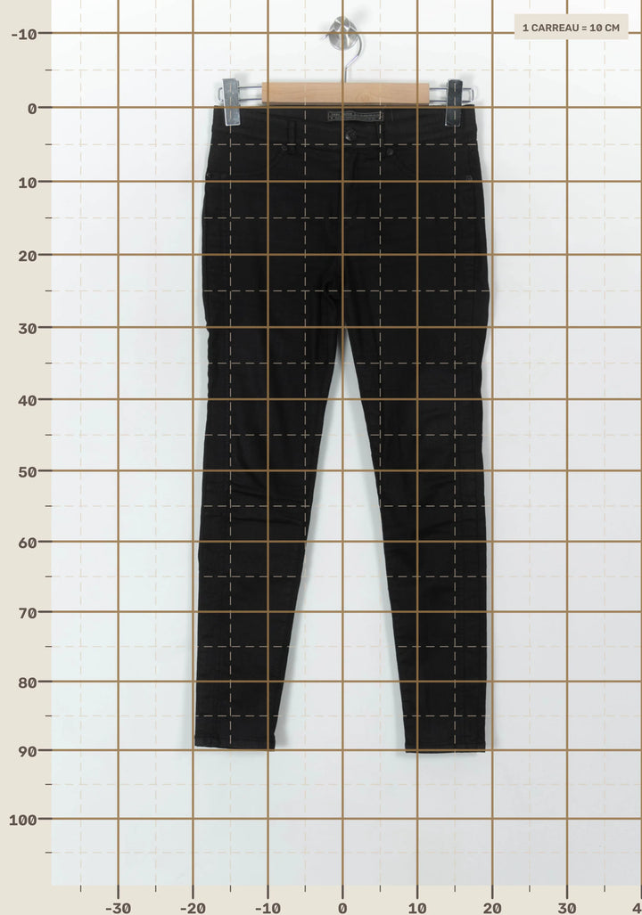 Jean Noir - Taille S/36 de la marque IKKS | PARAD120630 - Vendu par Paradigme - Image 4