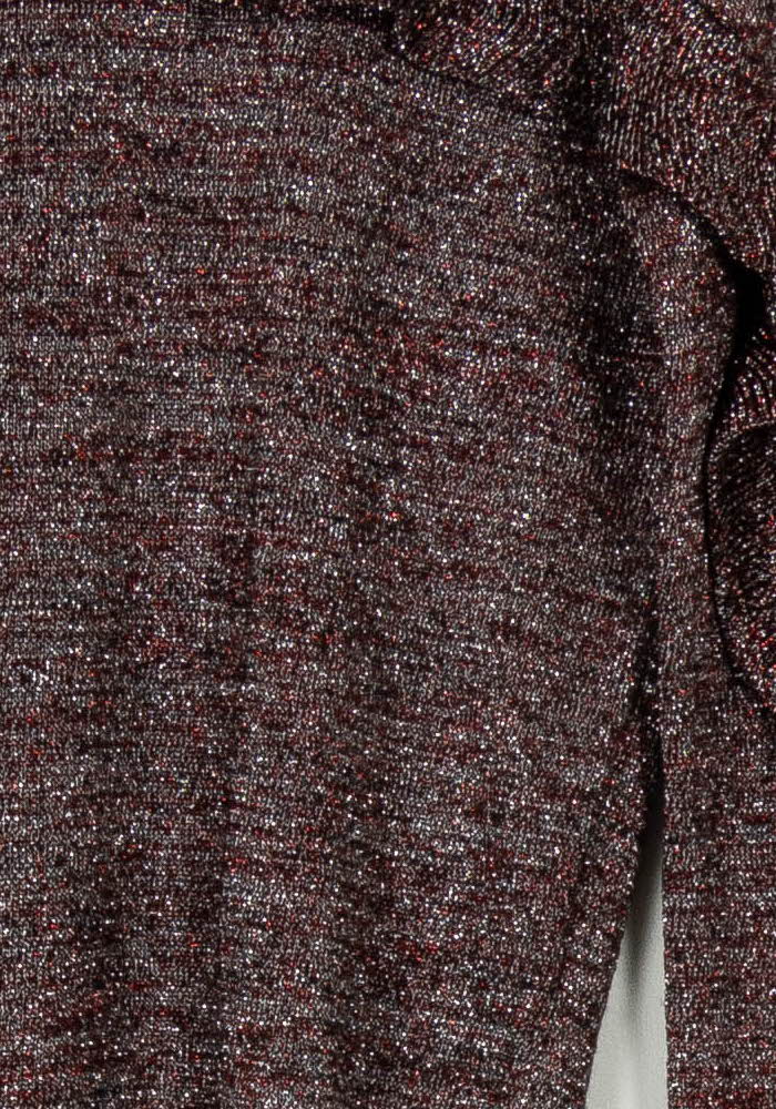 Pull Bordeaux - Taille S/36 de la marque Bérénice | PARAD120631 - Vendu par Paradigme - Image 3