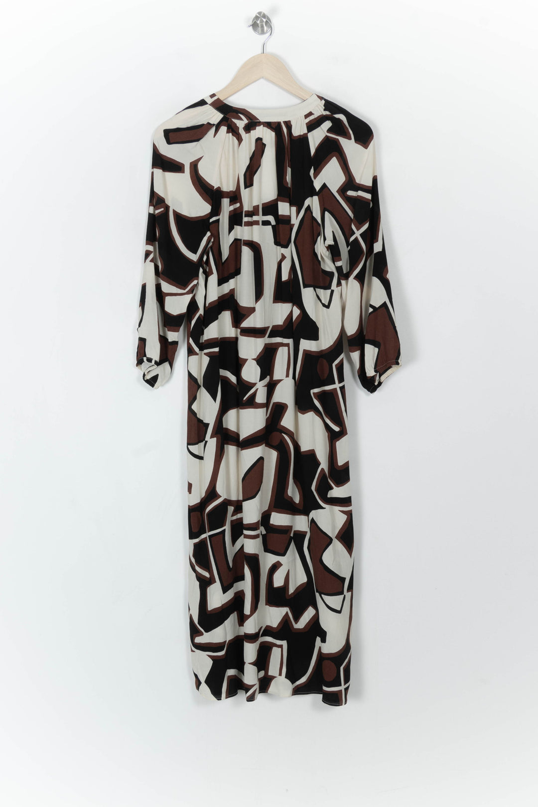 Robe Longue Noire et Marron - Taille L/40 de la marque Maison 123 | PARAD120632 - Vendu par Paradigme - Image 5