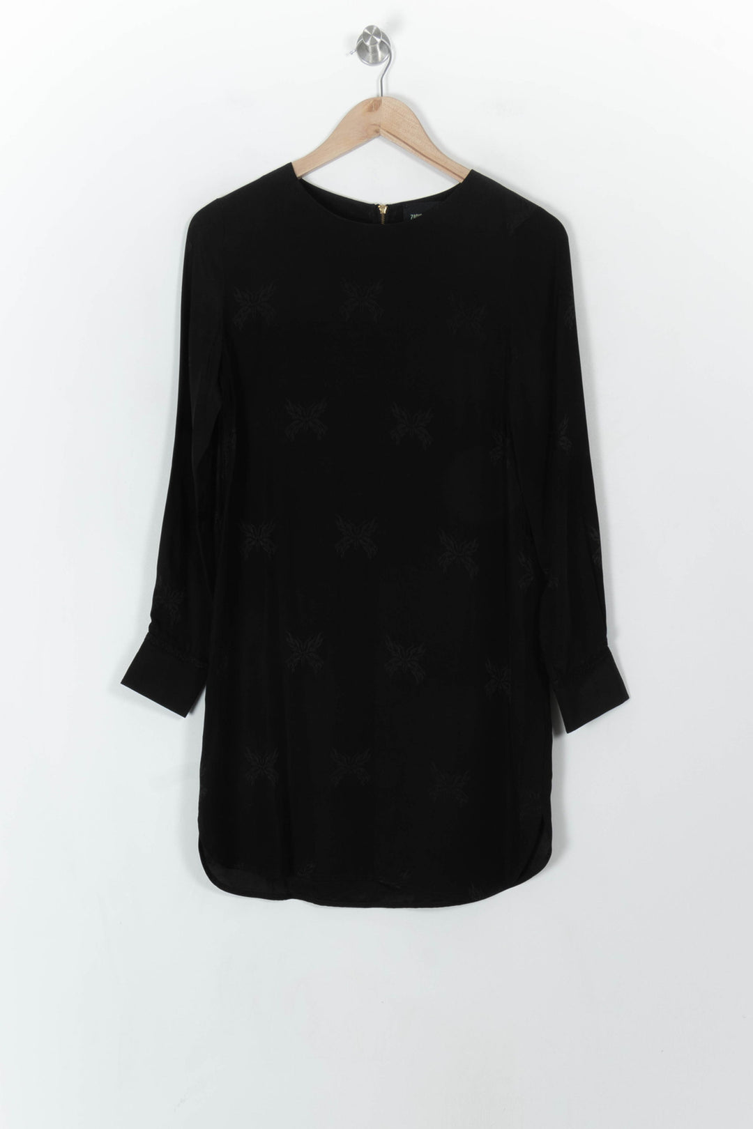 Robe Droite Noire - Taille S/36 de la marque Zadig&amp;Voltaire | PARAD120636 - Vendu par Paradigme - Image 2