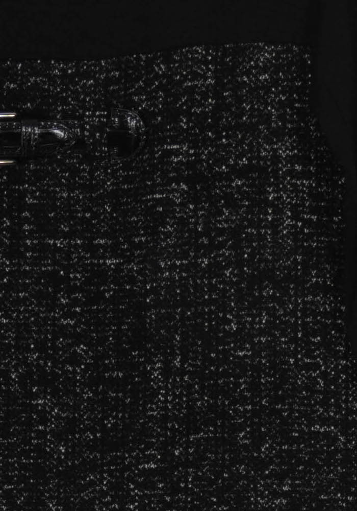 Robe Noire et Grise - Taille S/36 de la marque Paule Ka | PARAD120638 - Vendu par Paradigme - Image 3
