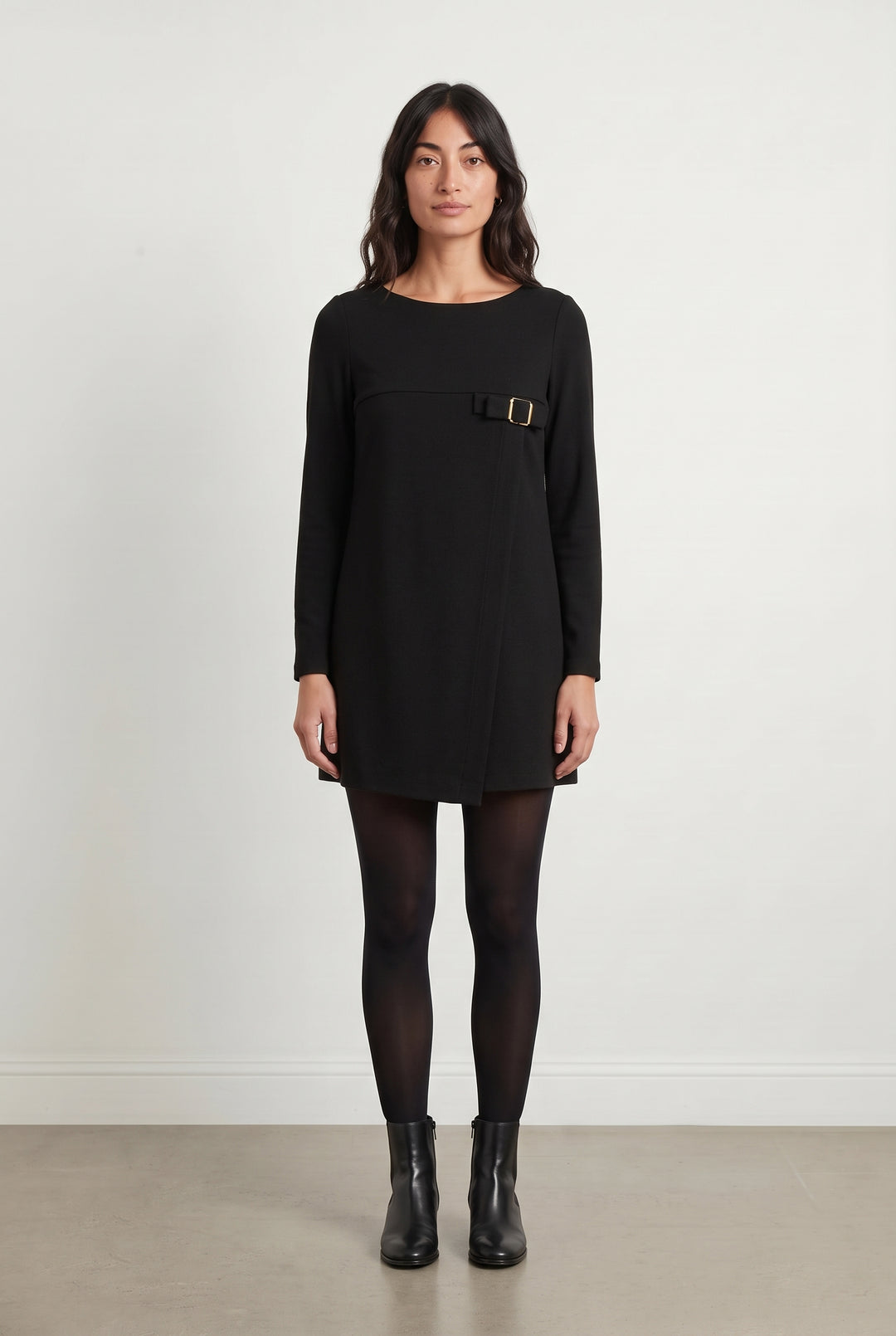 Robe Courte Noire - Taille M/38 de la marque Paule Ka | PARAD120639 - Vendu par Paradigme - Image 1