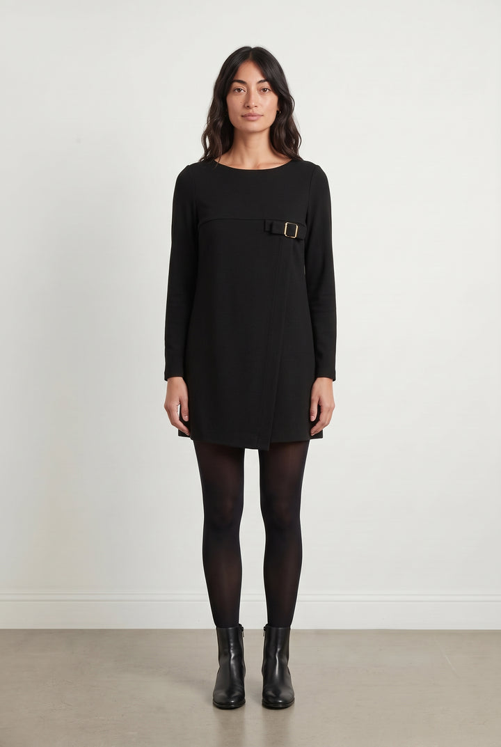 Robe Courte Noire - Taille M/38 de la marque Paule Ka | PARAD120639 - Vendu par Paradigme - Image 1