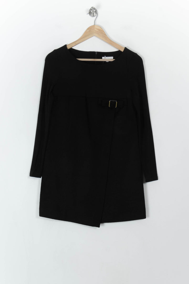 Robe Courte Noire - Taille M/38 de la marque Paule Ka | PARAD120639 - Vendu par Paradigme - Image 2