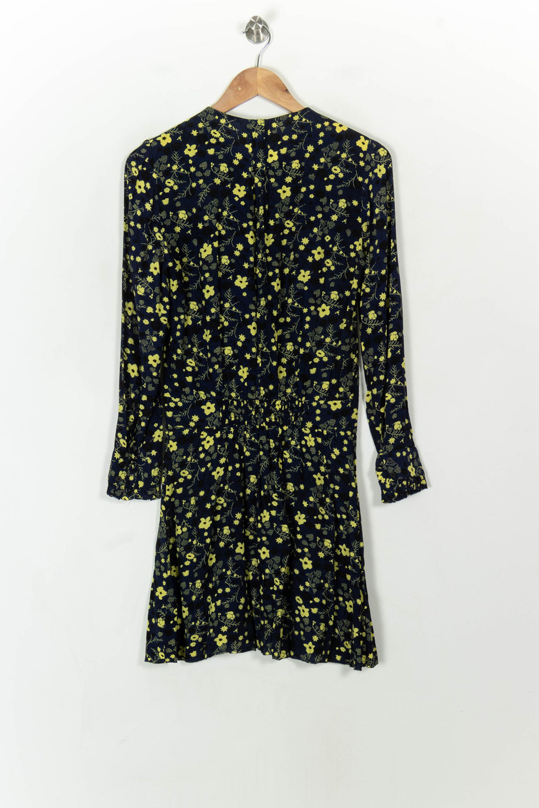 Robe Midi Bleu Marine et Jaune - Taille XS/34 de la marque Zadig&amp;Voltaire | PARAD120640 - Vendu par Paradigme - Image 5