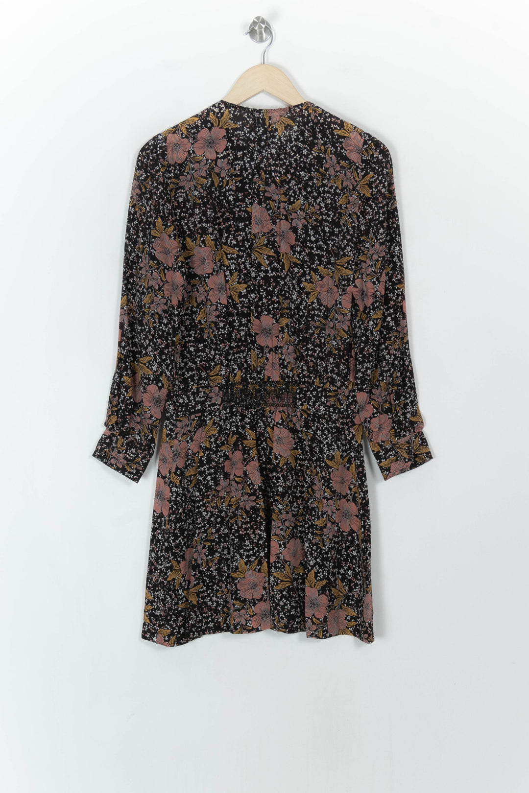 Robe Fleurie Noire et Rose - Taille S/36 de la marque Zadig&amp;Voltaire | PARAD120642 - Vendu par Paradigme - Image 5