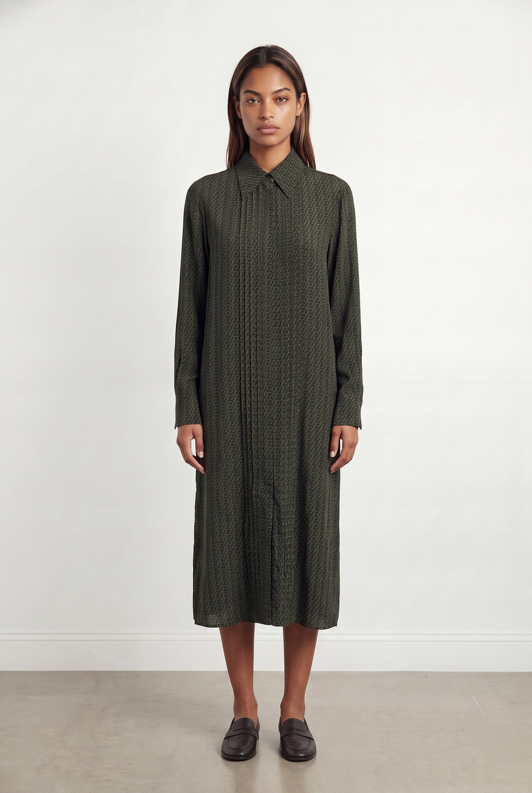 Robe Chemise Verte - Taille XS/34 de la marque Zadig&amp;Voltaire | PARAD120643 - Vendu par Paradigme - Image 1