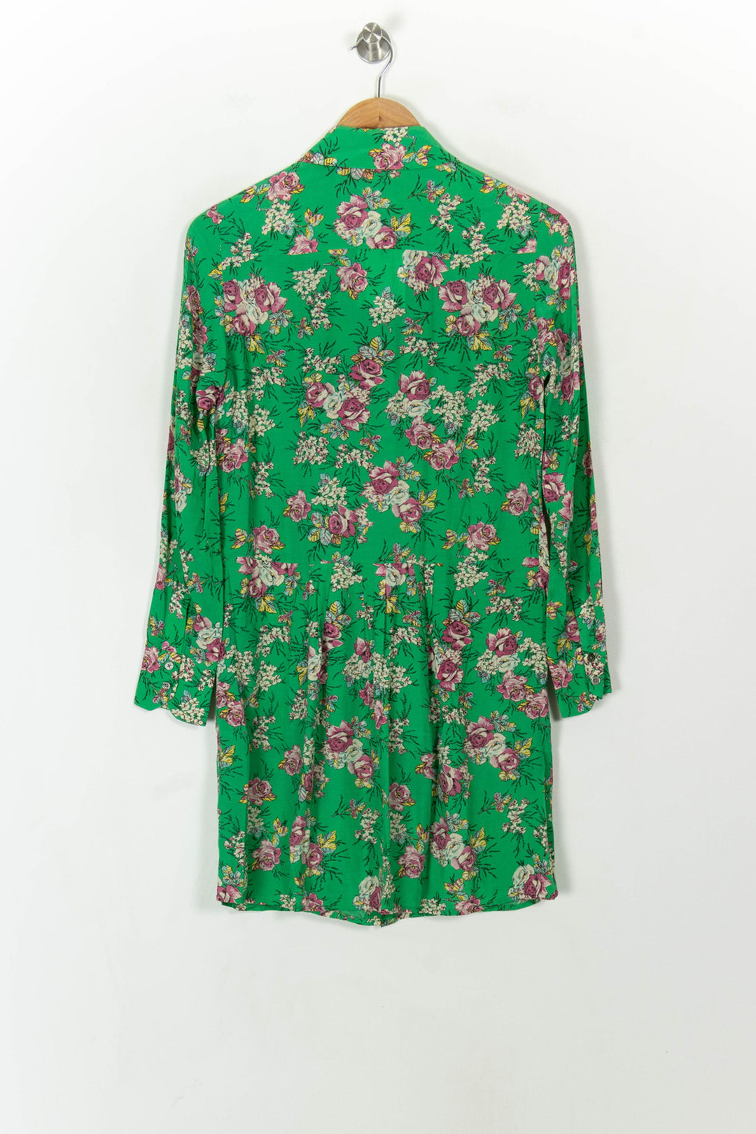 Robe Fleurie Verte - Taille XS/34 de la marque Zadig&amp;Voltaire | PARAD120644 - Vendu par Paradigme - Image 5