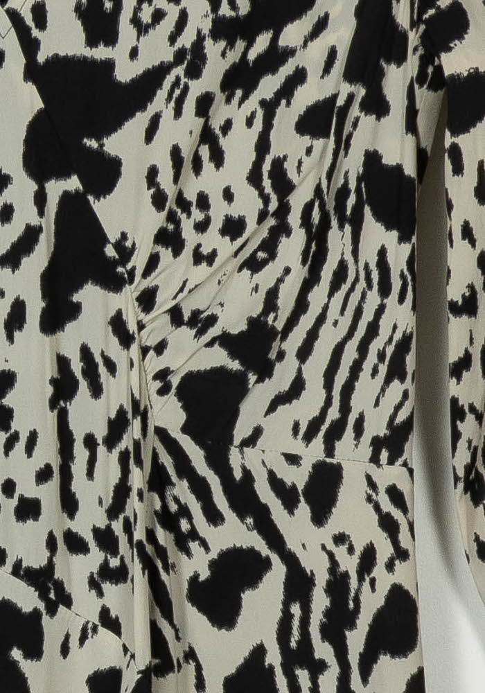 Robe Longue Noire et Blanche - Taille XS/34 de la marque ba&amp;sh | PARAD120645 - Vendu par Paradigme - Image 3