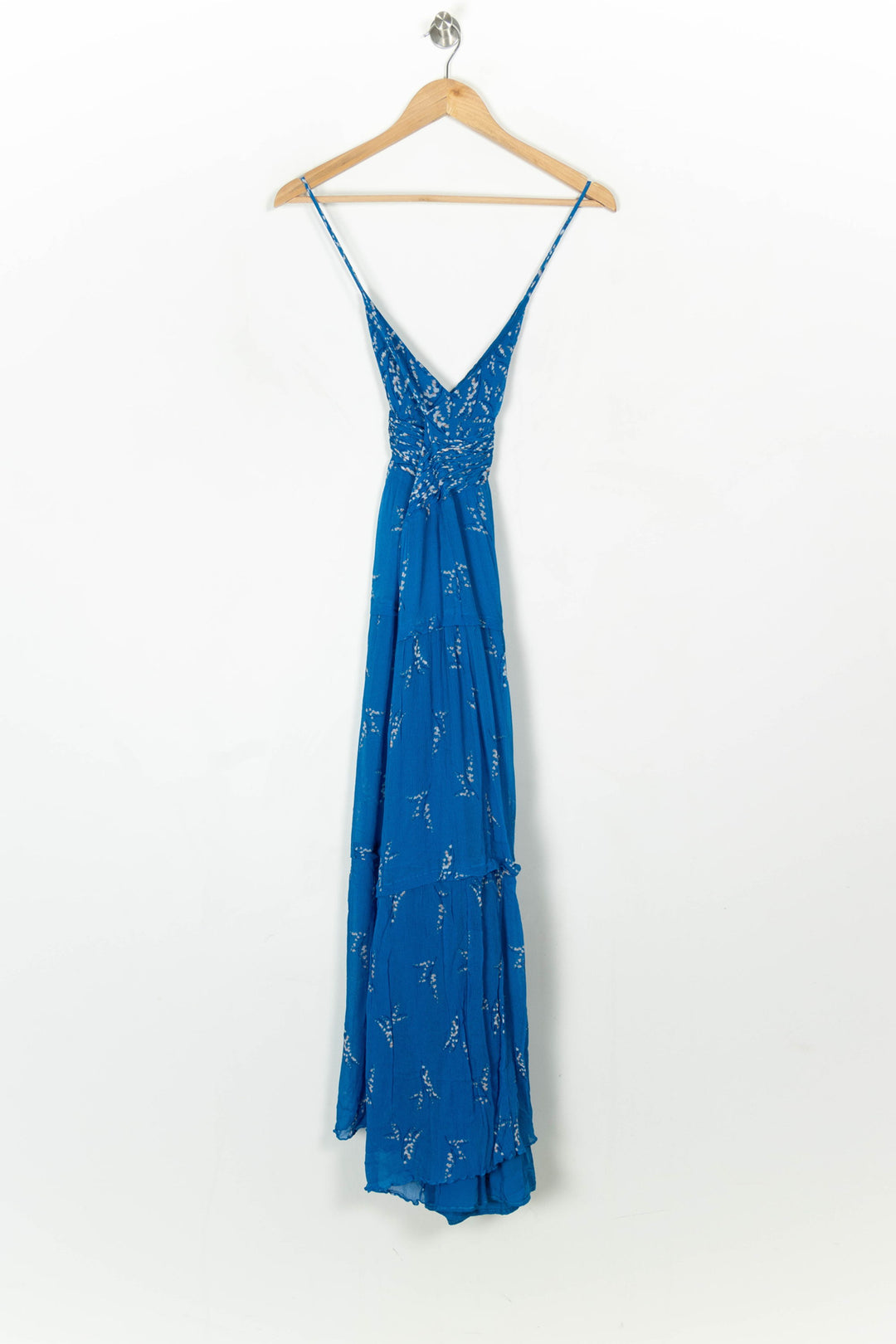 Robe Longue Bleue - Taille S/36 de la marque ba&amp;sh | PARAD120648 - Vendu par Paradigme - Image 5