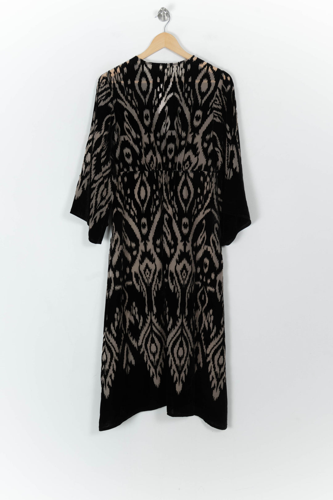 Robe Longue Noire et Beige - Taille S/36 de la marque ba&amp;sh | PARAD120650 - Vendu par Paradigme - Image 5