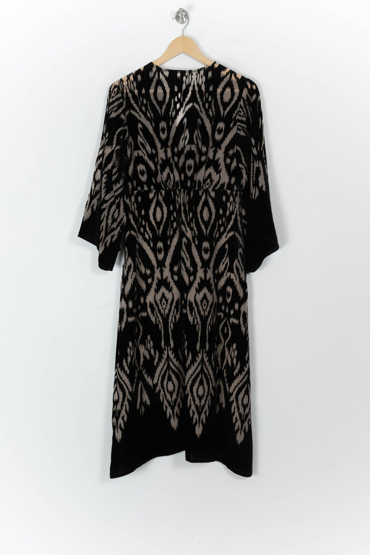Robe Longue Noire et Beige - Taille S/36 de la marque ba&amp;sh | PARAD120650 - Vendu par Paradigme - Image 5