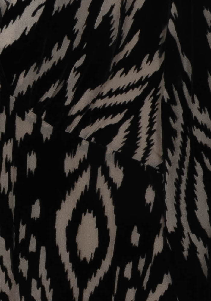 Robe Longue Noire et Beige - Taille S/36 de la marque ba&amp;sh | PARAD120650 - Vendu par Paradigme - Image 3