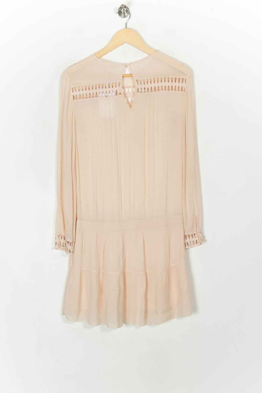Robe Courte Beige - Taille XS/34 de la marque ba&amp;sh | PARAD120653 - Vendu par Paradigme - Image 5