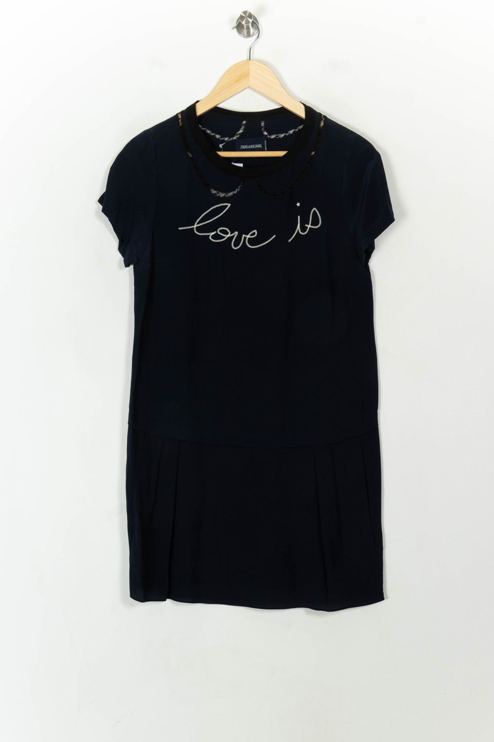 Robe Courte Bleue - Taille XS/34 de la marque Zadig&Voltaire | PARAD120654 - Vendu par Paradigme - Image 2