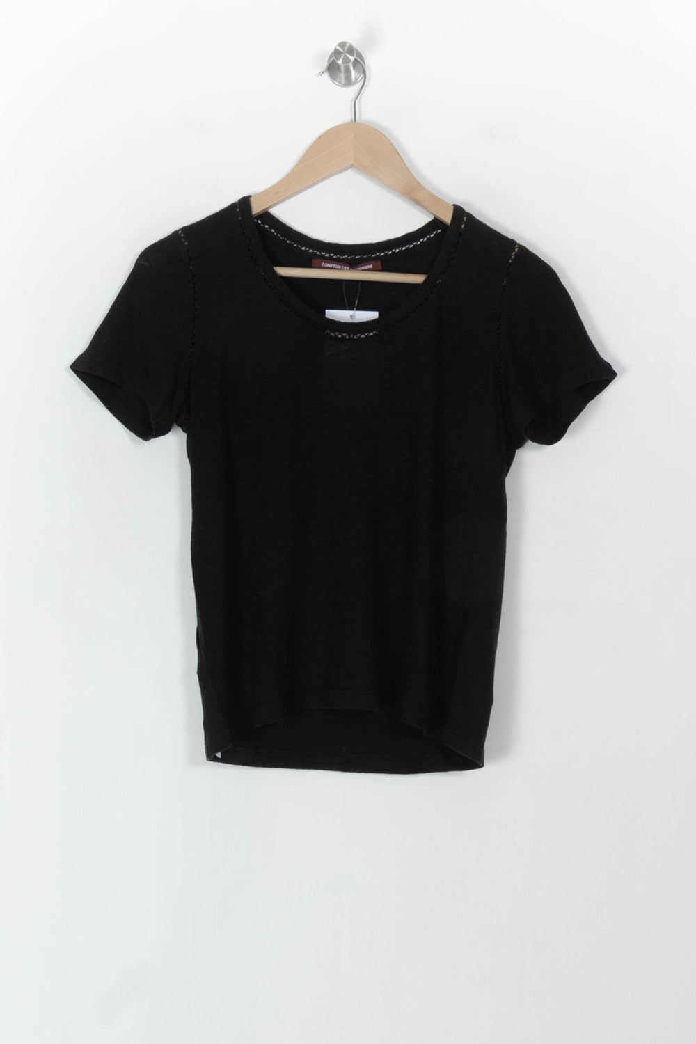 Tee-shirt Noir - Taille M/38 de la marque Comptoir des Cotonniers | PARAD120663 - Vendu par Paradigme - Image 2