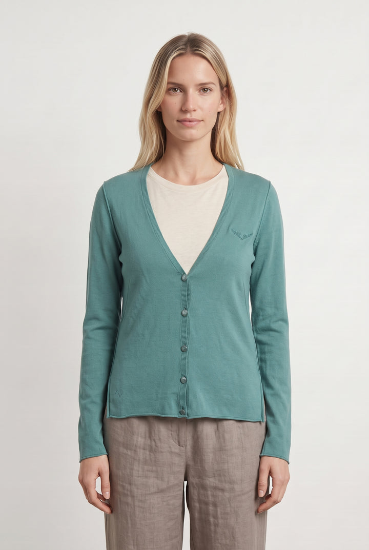 Cardigan Vert - Taille M/38 de la marque Zadig&amp;Voltaire | PARAD120665 - Vendu par Paradigme - Image 1
