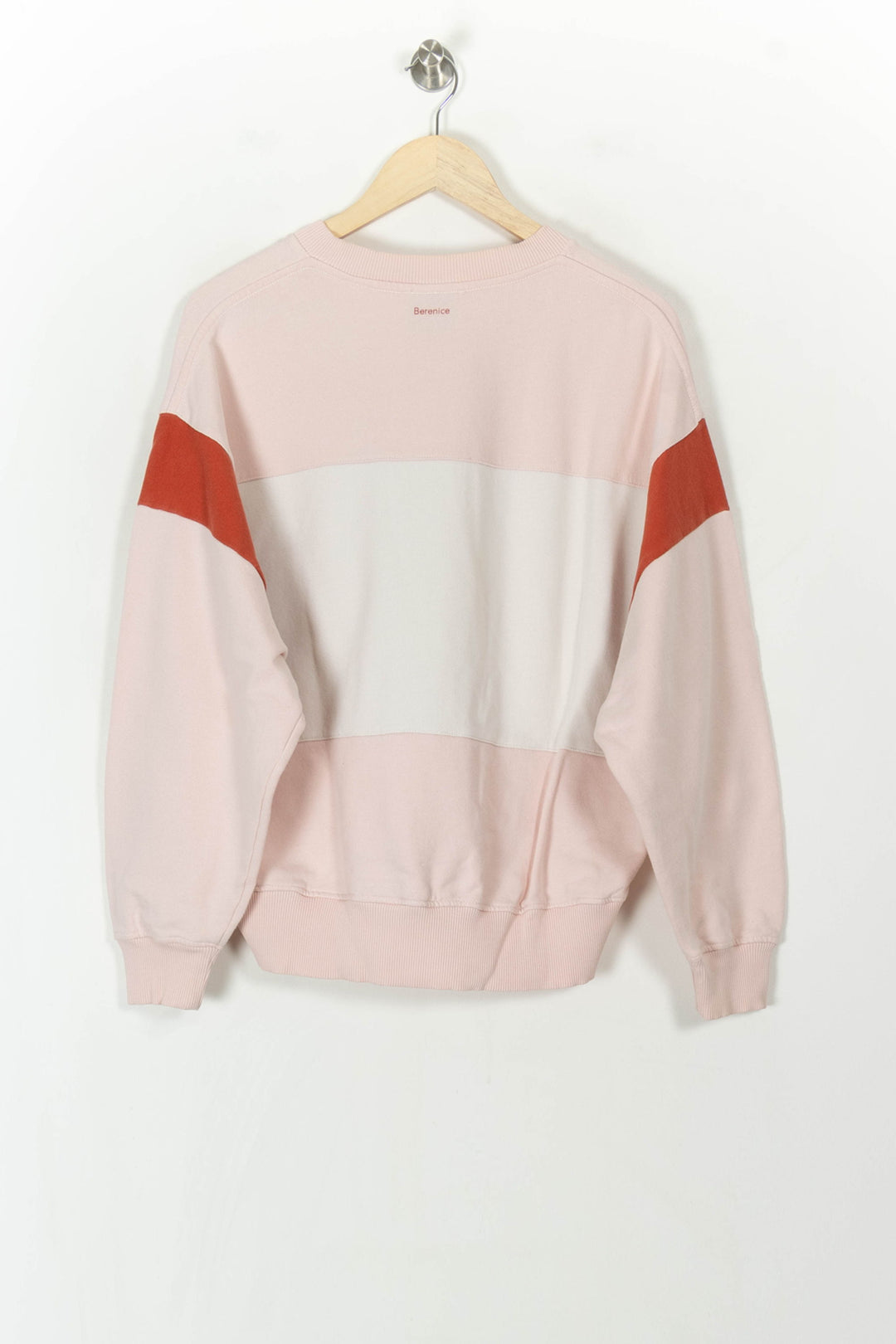 Sweatshirt Rose Blanc et Rouge - Taille M/38 de la marque Bérénice | PARAD120666 - Vendu par Paradigme - Image 5