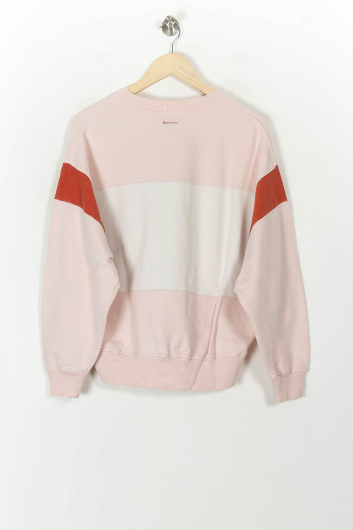 Sweatshirt Rose Blanc et Rouge - Taille M/38 de la marque Bérénice | PARAD120666 - Vendu par Paradigme - Image 5