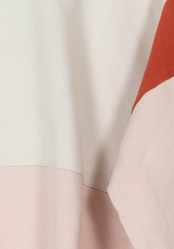 Sweatshirt Rose Blanc et Rouge - Taille M/38 de la marque Bérénice | PARAD120666 - Vendu par Paradigme - Image 3