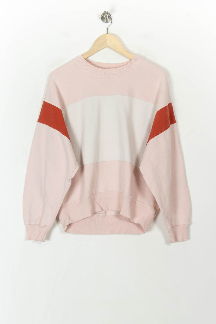 Sweatshirt Rose Blanc et Rouge - Taille M/38 de la marque Bérénice | PARAD120666 - Vendu par Paradigme - Image 2