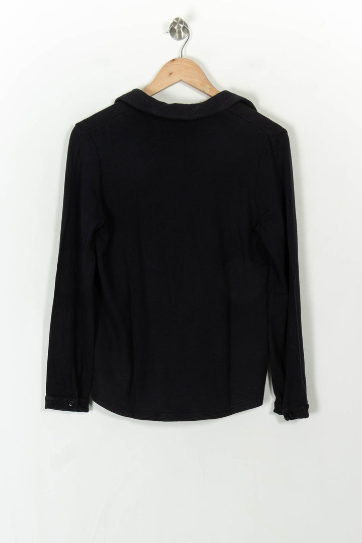 Chemise Noire - Taille M/38 de la marque Majestic Filatures | PARAD120667 - Vendu par Paradigme - Image 5