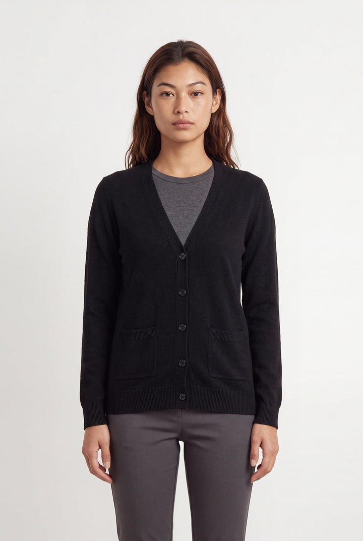 Cardigan Noir - Taille S/36 de la marque Sandro | PARAD120668 - Vendu par Paradigme - Image 1