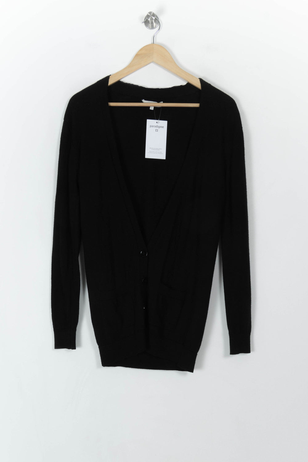Cardigan Noir - Taille S/36 de la marque Sandro | PARAD120668 - Vendu par Paradigme - Image 2