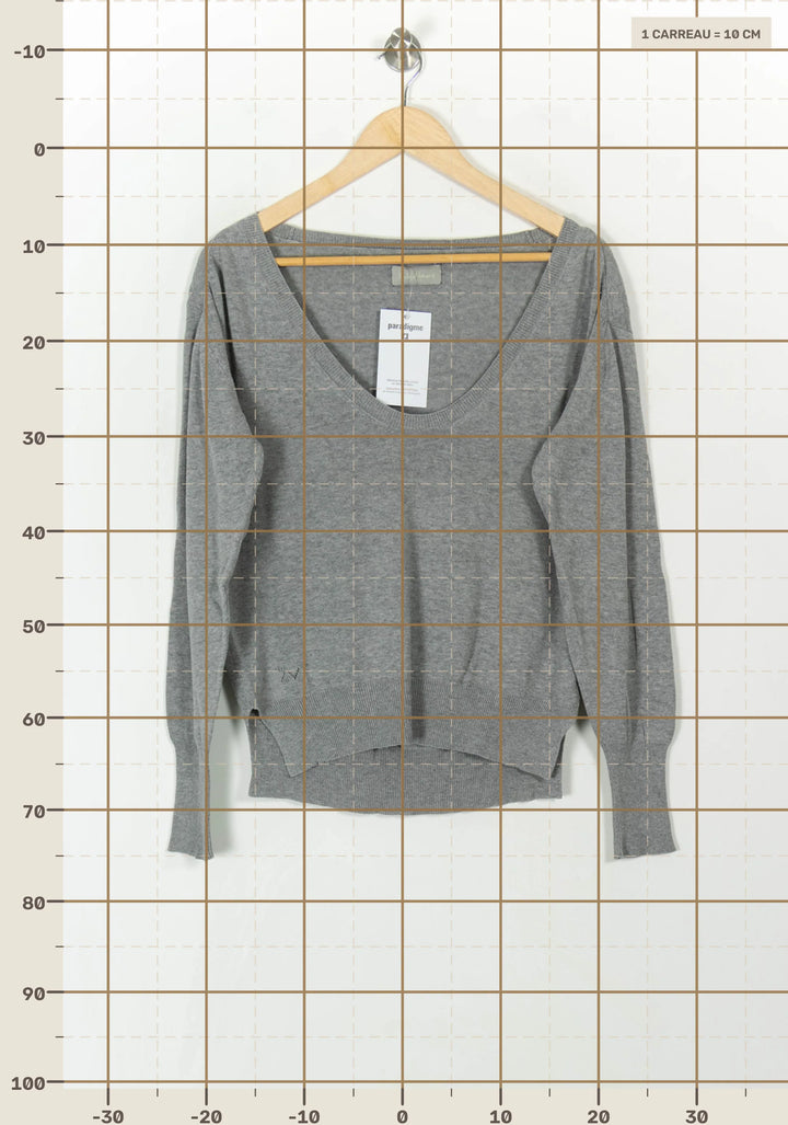 Pull Gris - Taille M/38 de la marque Zadig&amp;Voltaire | PARAD120670 - Vendu par Paradigme - Image 4