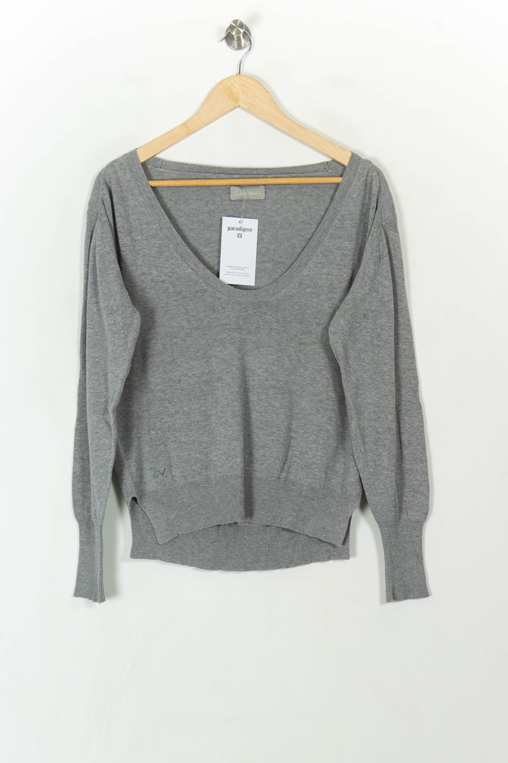 Pull Gris - Taille M/38 de la marque Zadig&amp;Voltaire | PARAD120670 - Vendu par Paradigme - Image 2