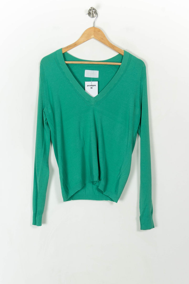 Pull Vert - Taille M/38 de la marque Zadig&amp;Voltaire | PARAD120671 - Vendu par Paradigme - Image 2