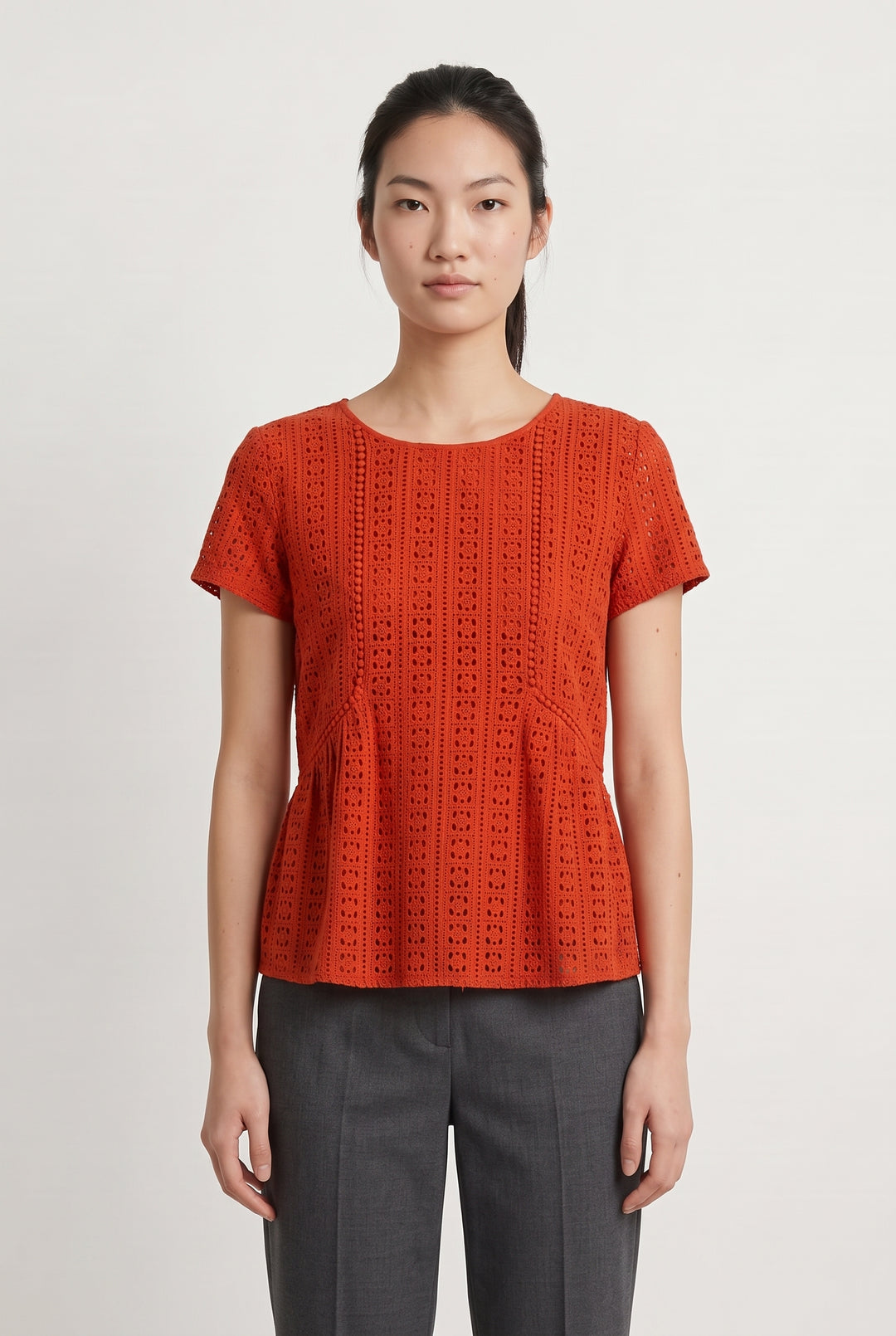 Blouse Orange - Taille M/38 de la marque Sézane | PARAD120673 - Vendu par Paradigme - Image 1