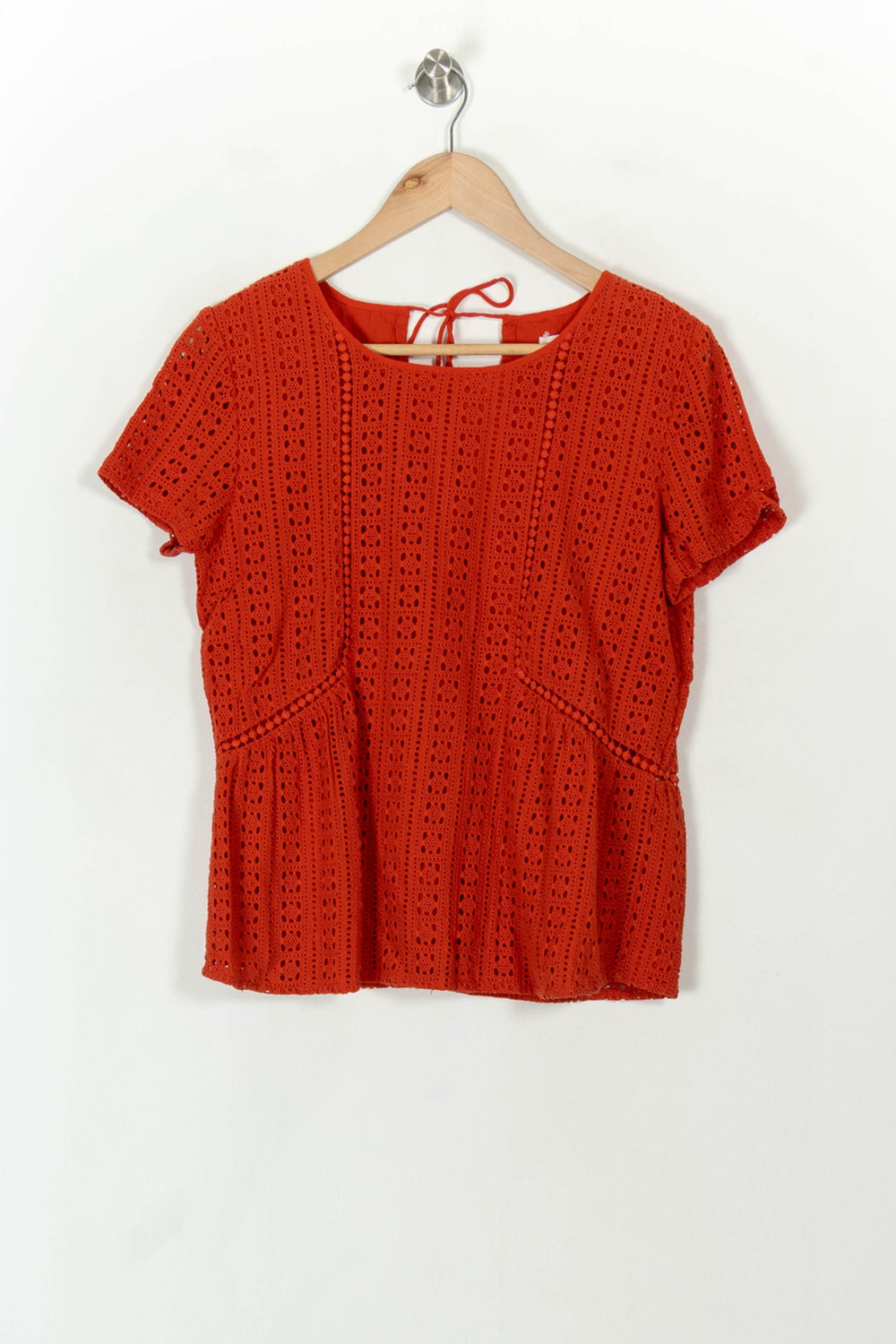 Blouse Orange - Taille M/38 de la marque Sézane | PARAD120673 - Vendu par Paradigme - Image 2