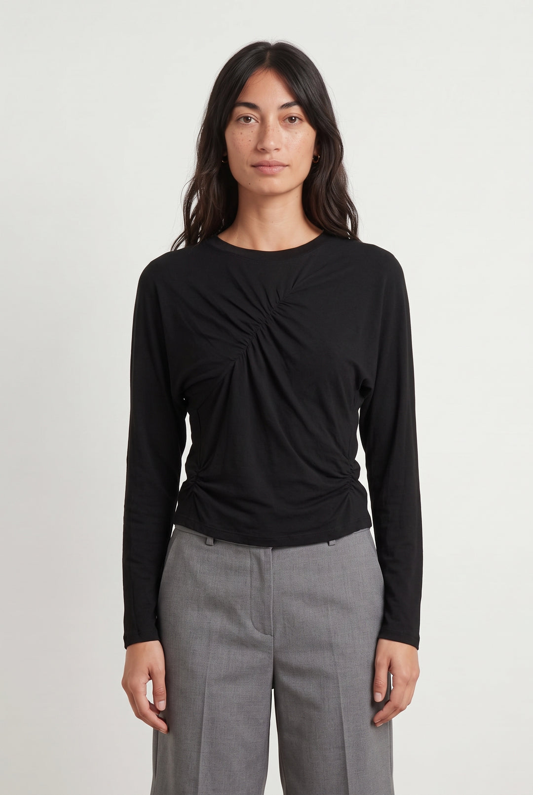 T-shirt Manches Longues Noir - Taille M/38 de la marque IRO | PARAD120674 - Vendu par Paradigme - Image 1