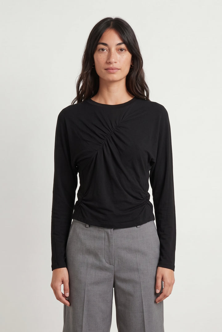 T-shirt Manches Longues Noir - Taille M/38 de la marque IRO | PARAD120674 - Vendu par Paradigme - Image 1