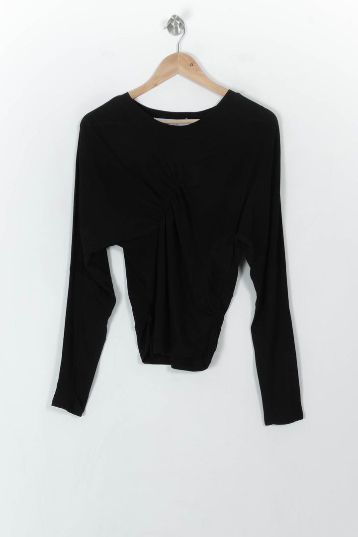 T-shirt Manches Longues Noir - Taille M/38 de la marque IRO | PARAD120674 - Vendu par Paradigme - Image 2