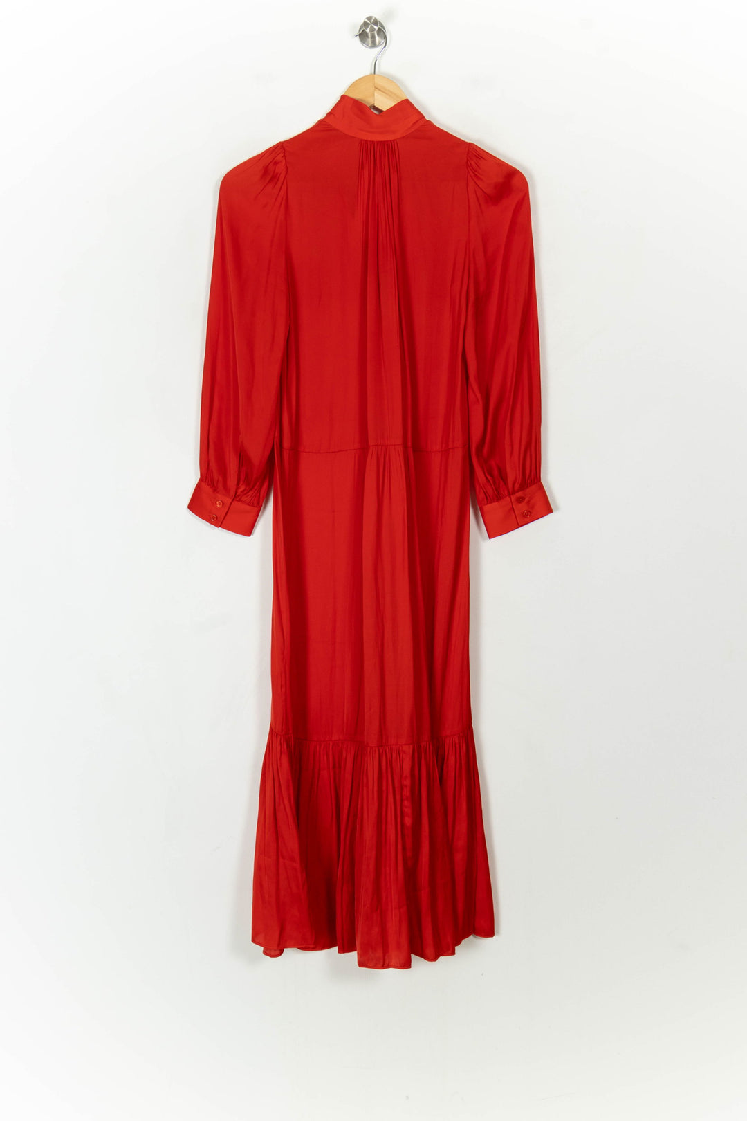 Robe Midi Rouge - Taille XS/34 de la marque Zadig&amp;Voltaire | PARAD120676 - Vendu par Paradigme - Image 5