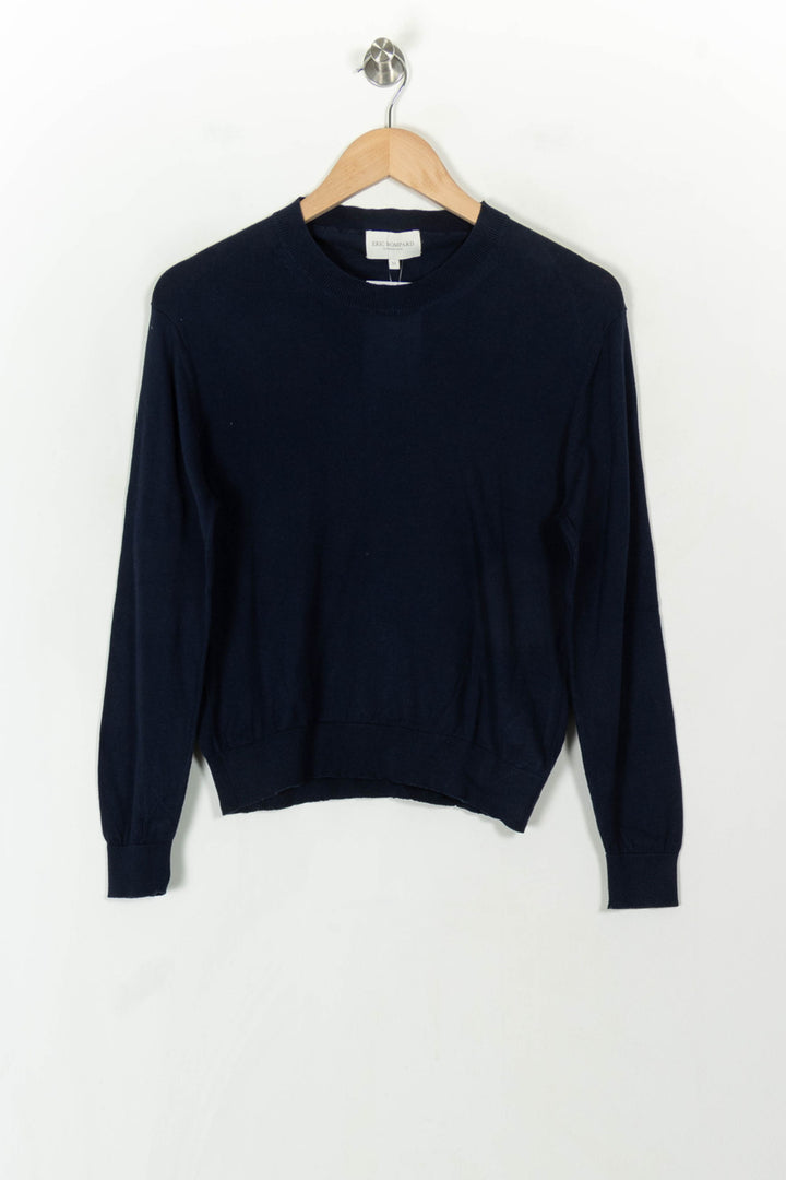 Pull Bleu - Taille M/38 de la marque Eric Bompard | PARAD120680 - Vendu par Paradigme - Image 2