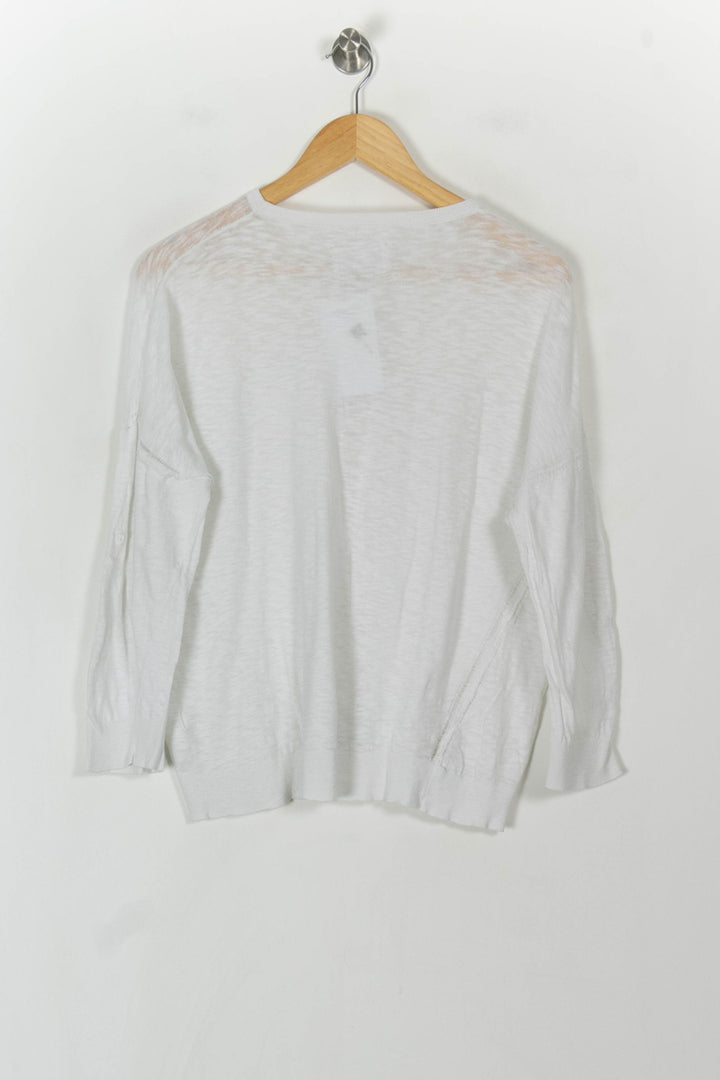 Pull Blanc - Taille M/38 de la marque Zadig&amp;Voltaire | PARAD120682 - Vendu par Paradigme - Image 5