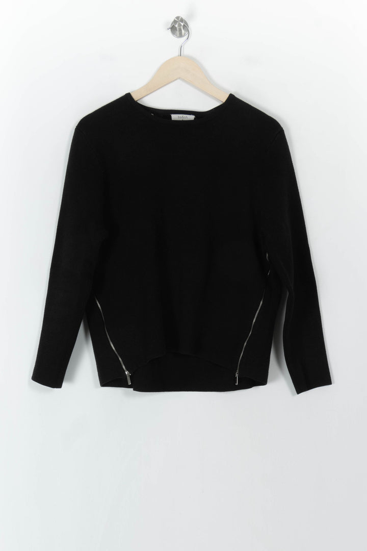 Pull Noir - Taille M/38 de la marque ba&amp;sh | PARAD120684 - Vendu par Paradigme - Image 2