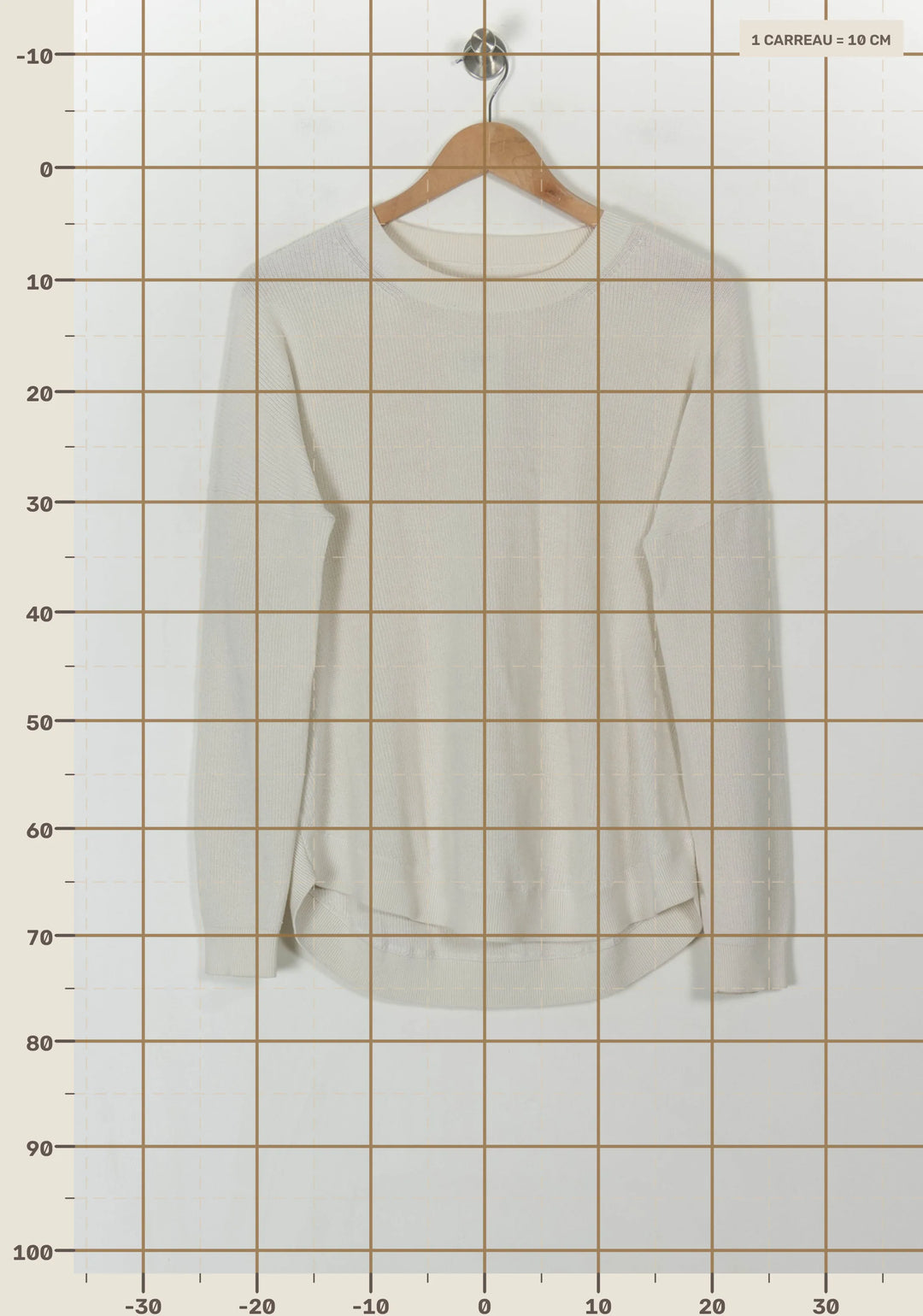 Pull Blanc - Taille M/38 de la marque Zadig&amp;Voltaire | PARAD120686 - Vendu par Paradigme - Image 4